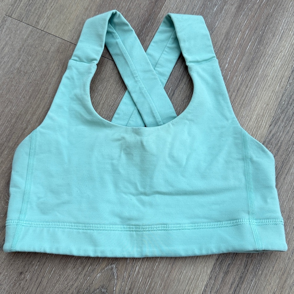 lululemon athletica Light Teal Sports Bra